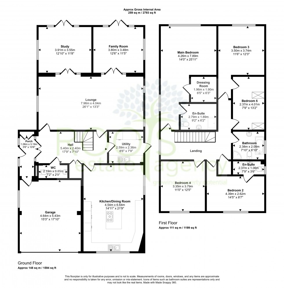 Floorplan for Hermitage, Thatcham, Berkshire