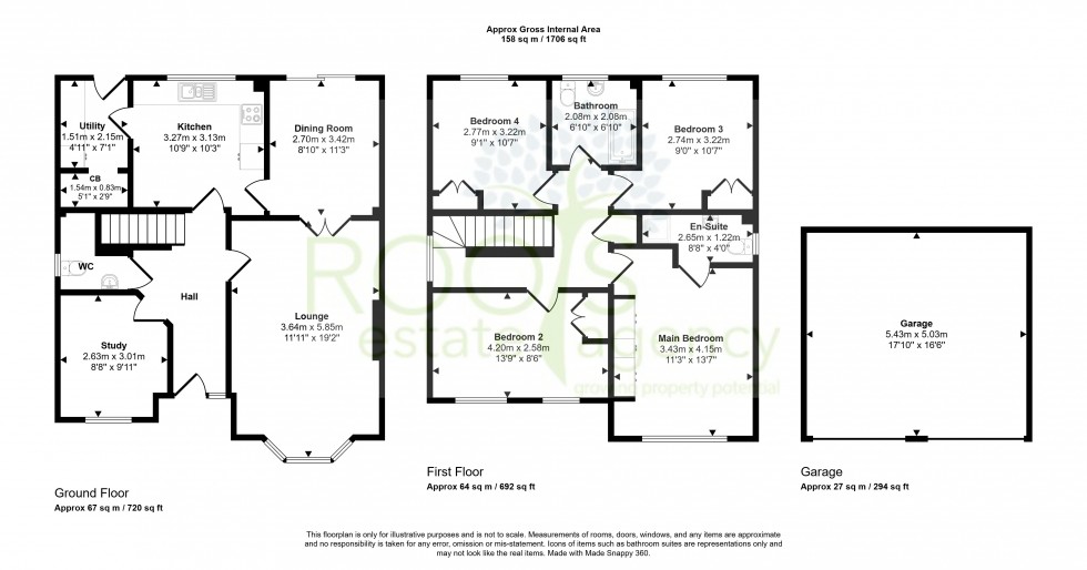 Floorplan for Thatcham, West Berkshire