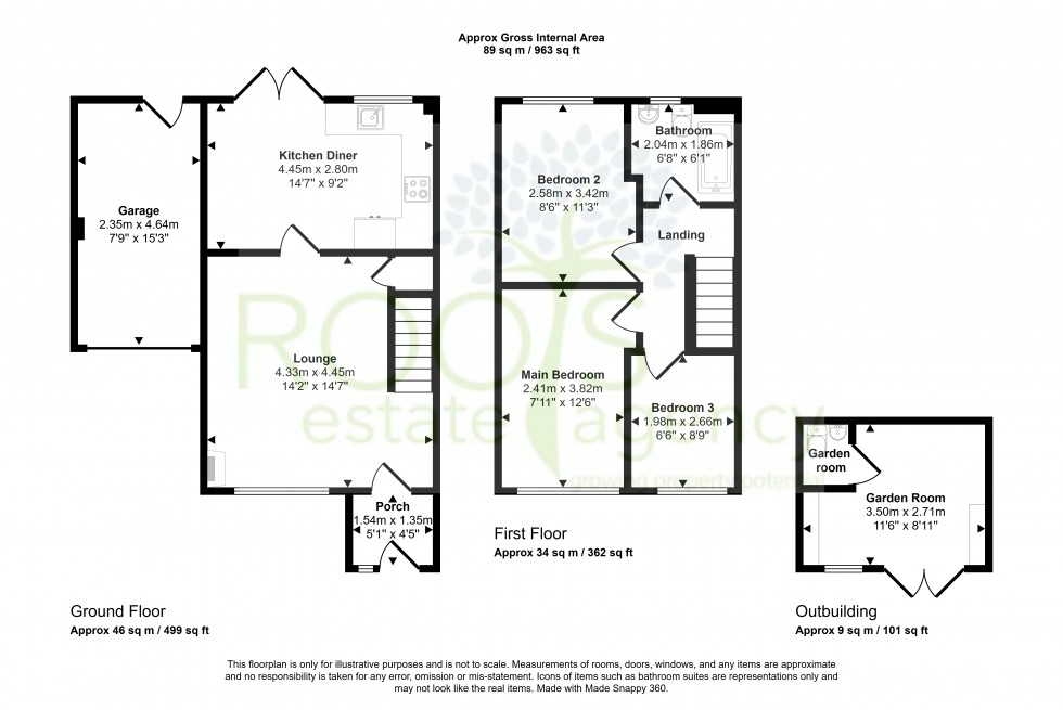 Floorplan for Thatcham, West Berkshire