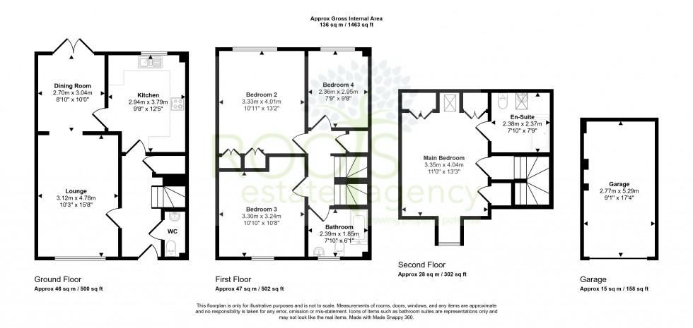 Floorplan for Thatcham, Berkshire