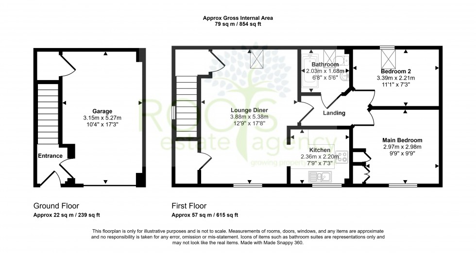 Floorplan for Newbury, West Berkshire