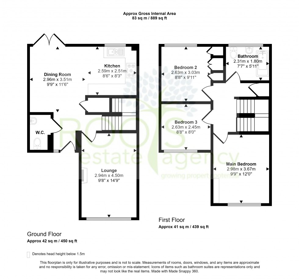 Floorplan for Thatcham, Berkshire