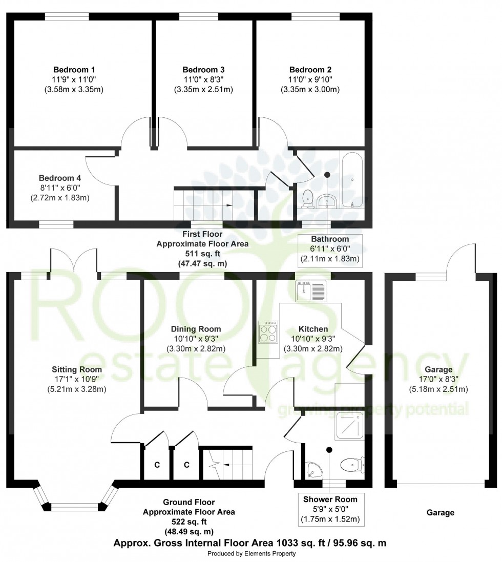 Floorplan for Thatcham, Berkshire