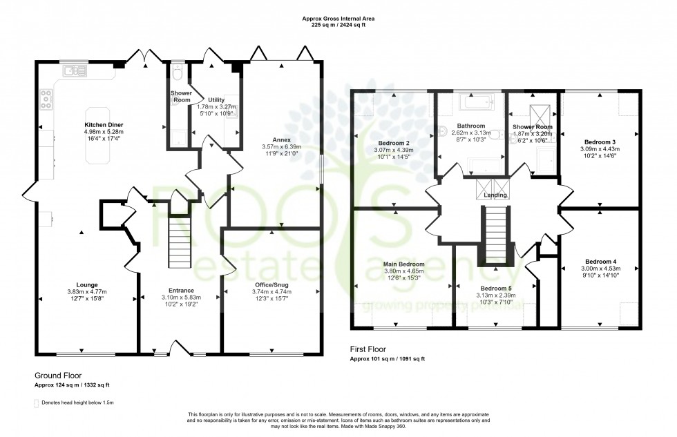 Floorplan for Thatcham, Berkshire