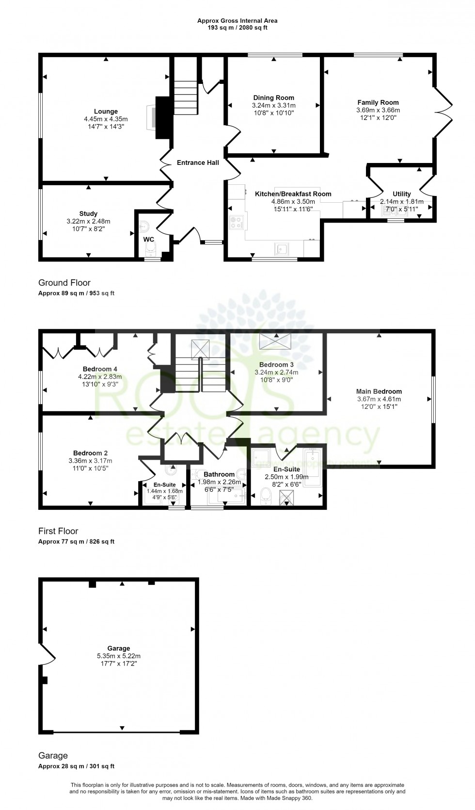 Floorplan for Wash Water, Newbury