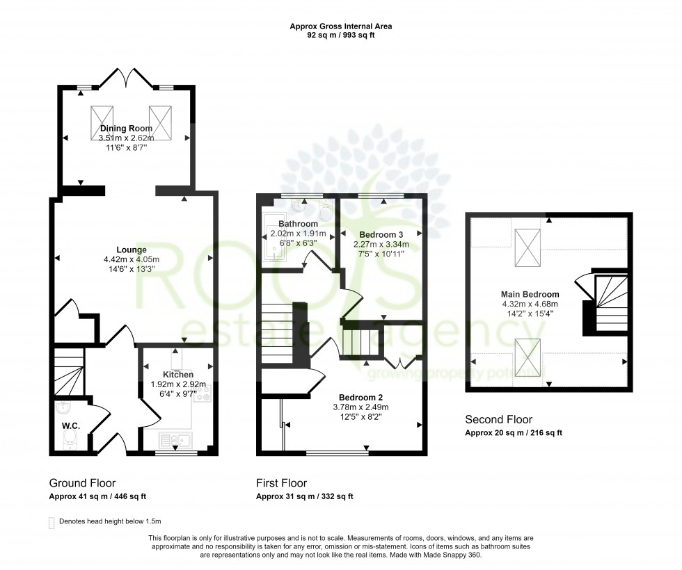 Floorplan for Hermitage, Thatcham, West Berkshire