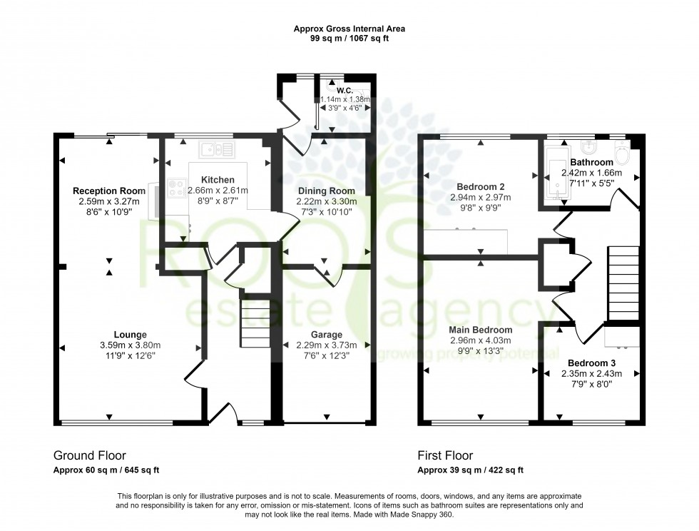 Floorplan for Thatcham, Berkshire