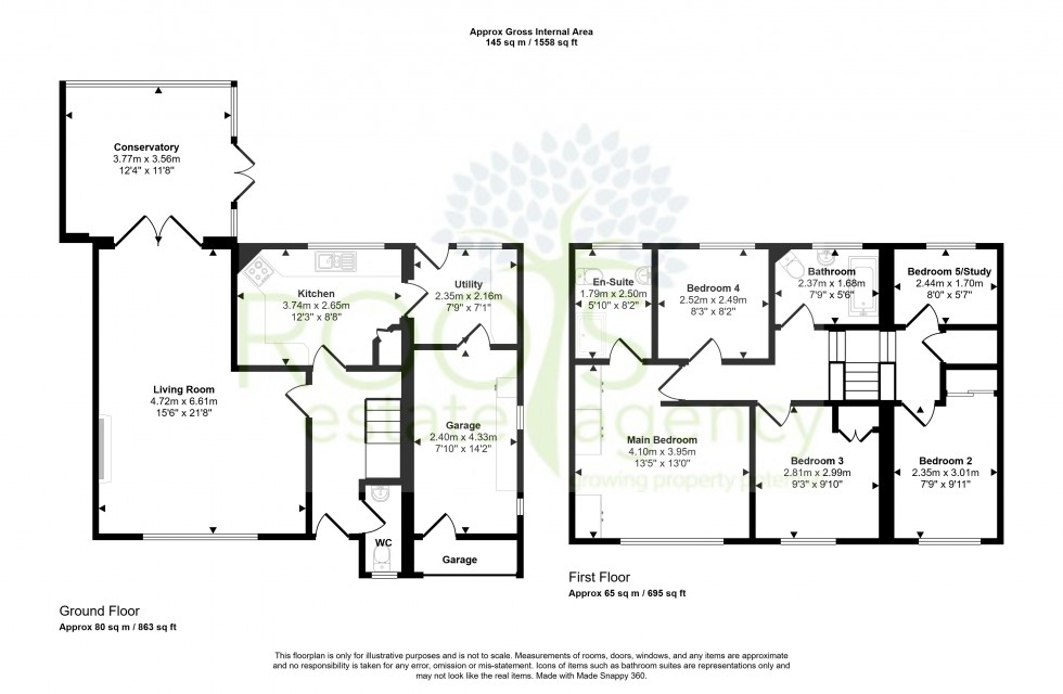 Floorplan for Greenham, Newbury, Berkshire
