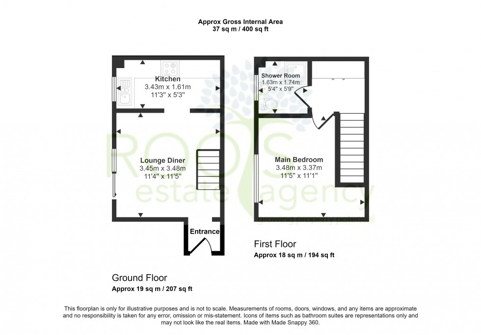 Floorplan for Thatcham, Berkshire