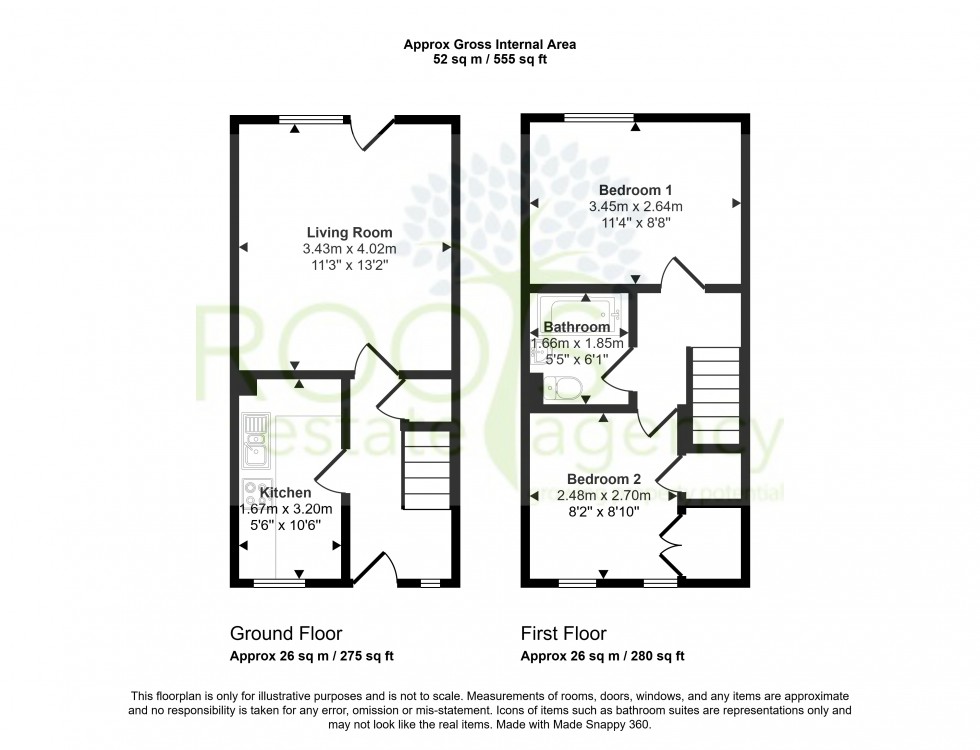 Floorplan for Thatcham, Berkshire