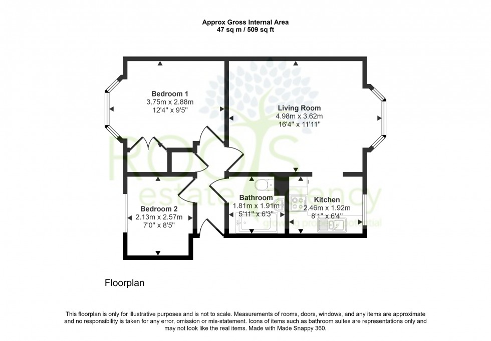Floorplan for Thatcham, Berkshire