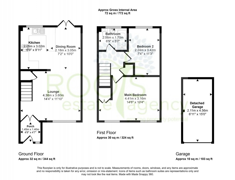 Floorplan for Thatcham, Berkshire