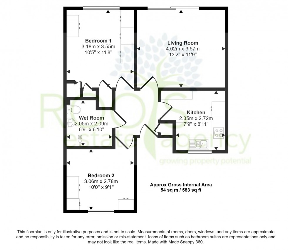 Floorplan for Thatcham, Berkshire
