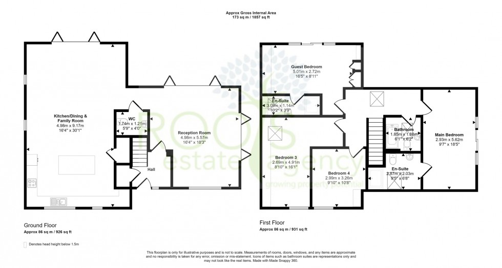 Floorplan for Beenham, Reading