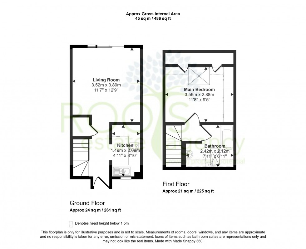 Floorplan for Thatcham, Berkshire