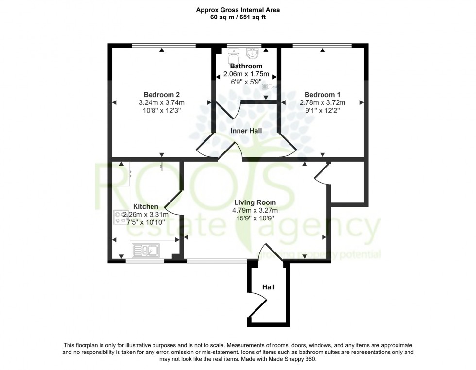 Floorplan for Thatcham, Berkshire