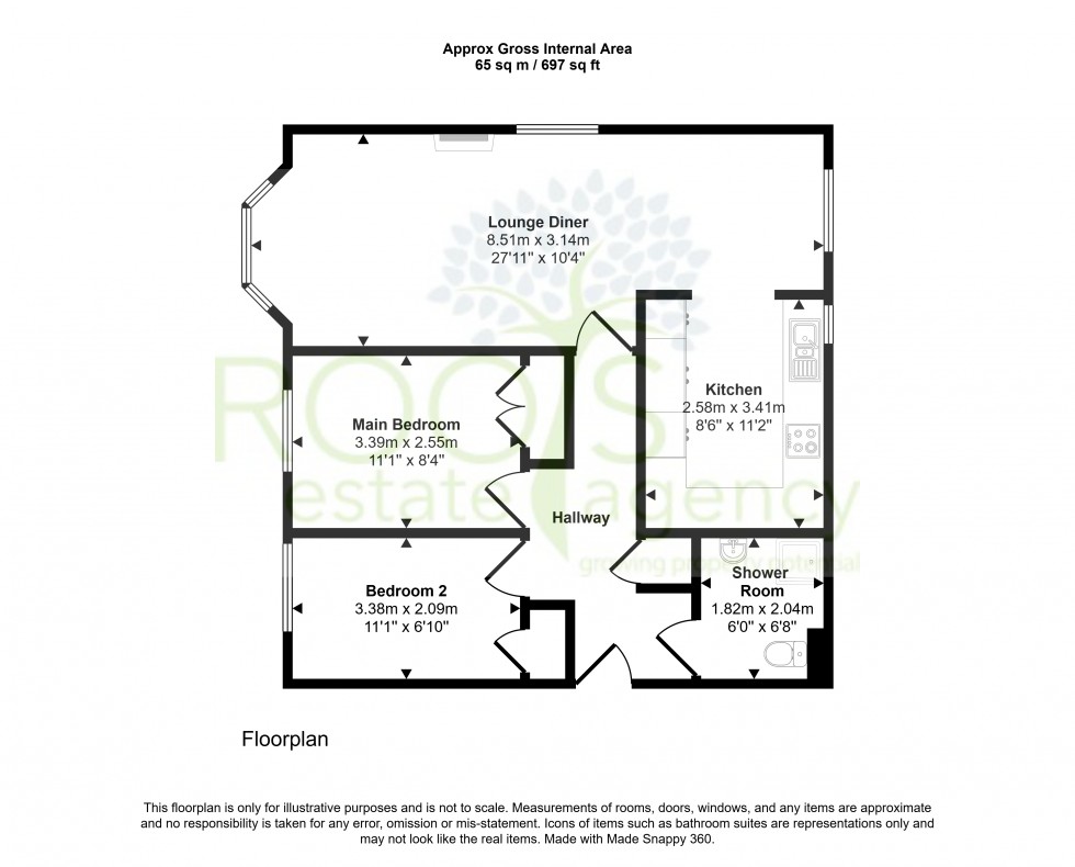 Floorplan for Thatcham, Berkshire