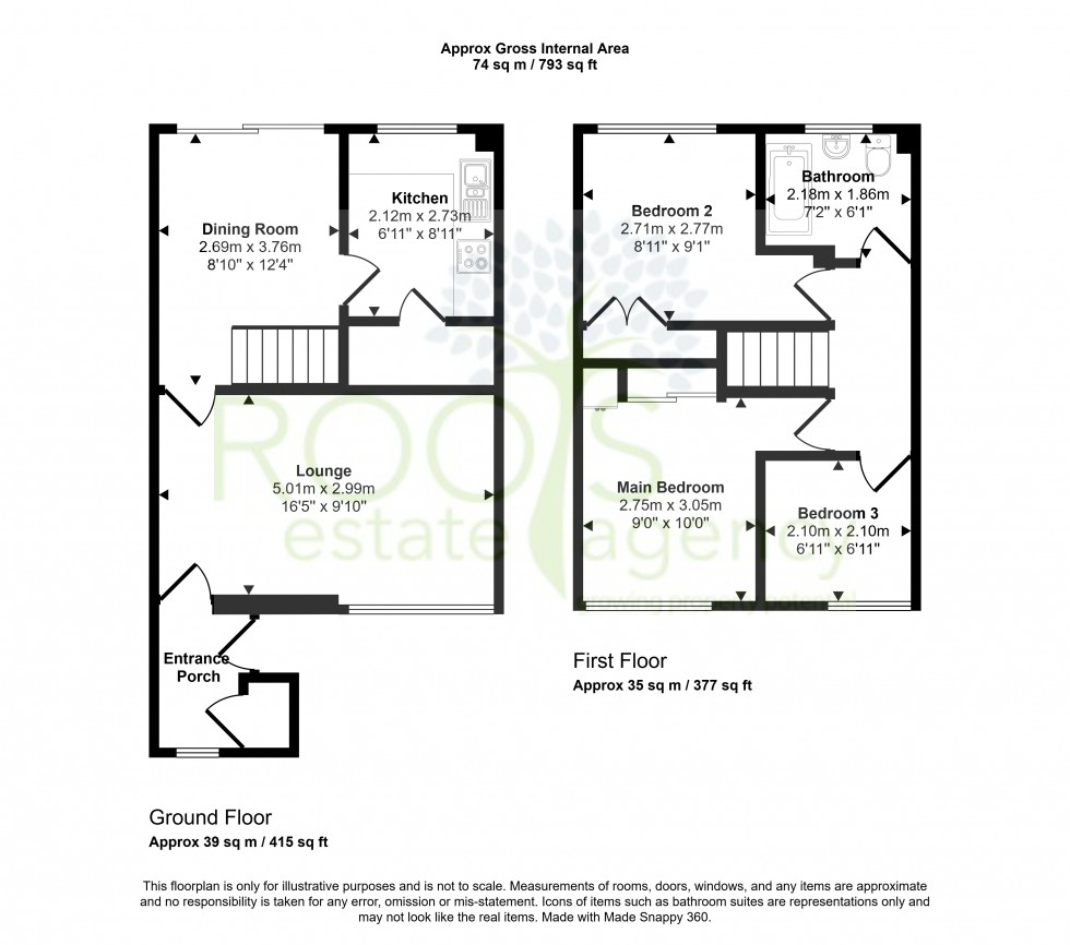 Floorplan for Thatcham, Berkshire