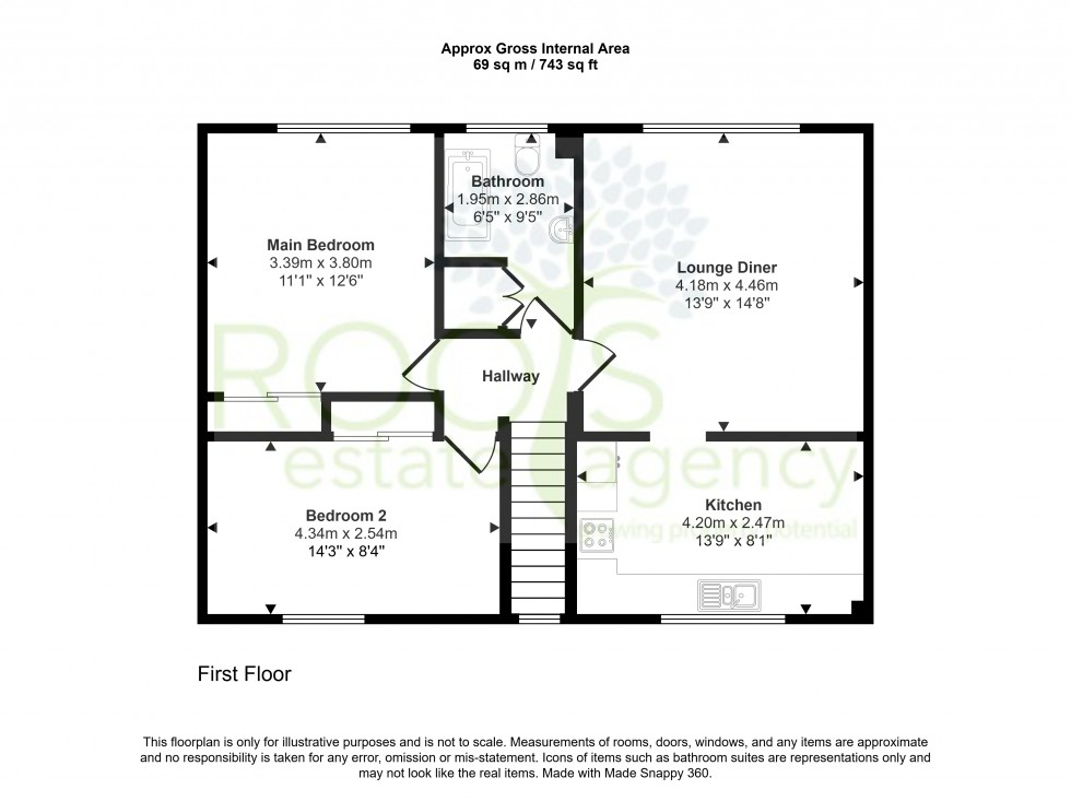 Floorplan for Thatcham, West Berkshire