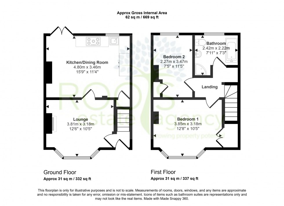 Floorplan for Thatcham, Berkshire