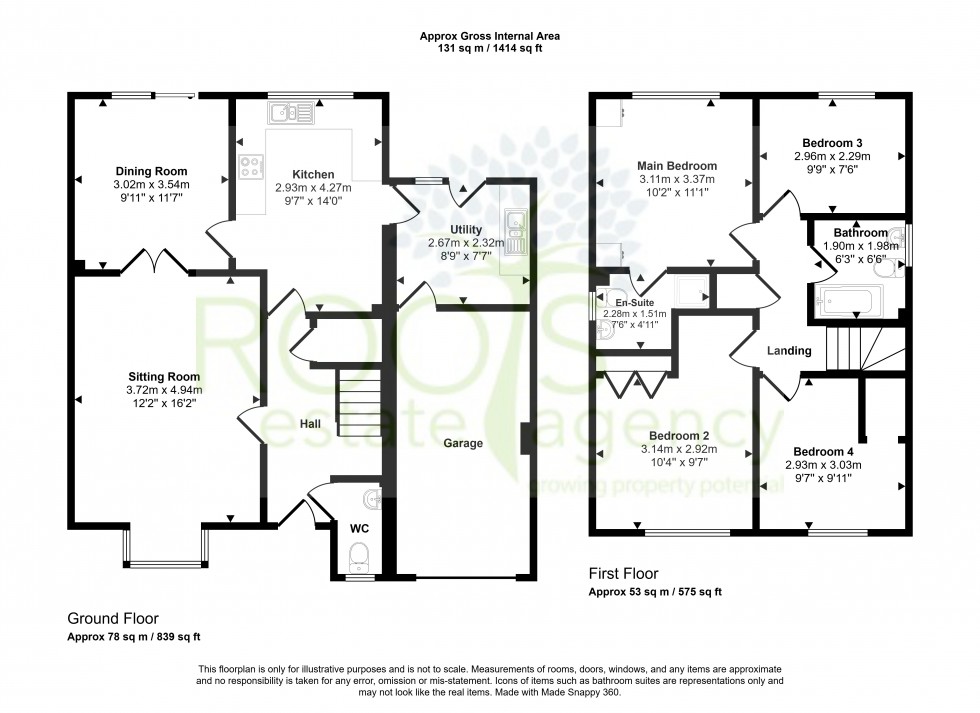 Floorplan for Thatcham, Berkshire