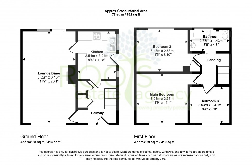 Floorplan for Thatcham, Berkshire
