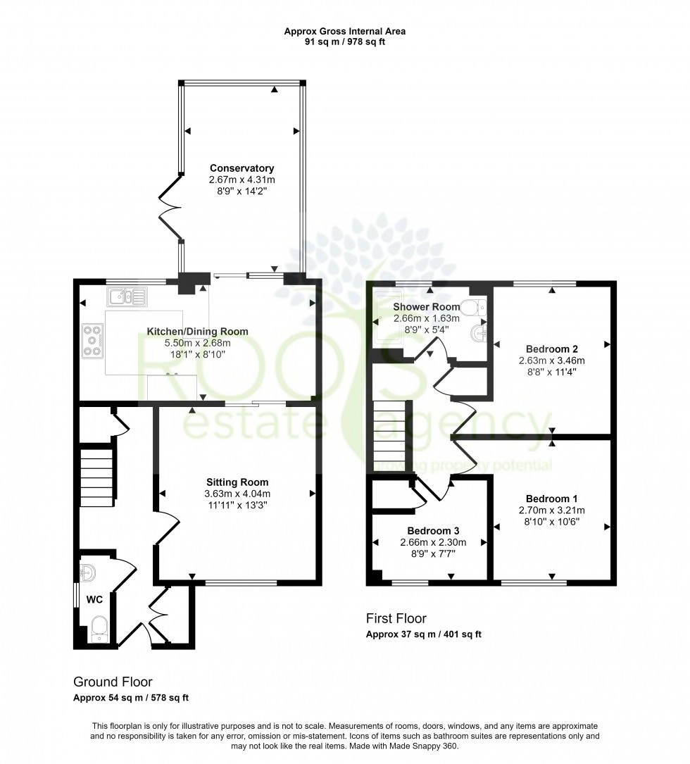 Floorplan for Thatcham, Berkshire