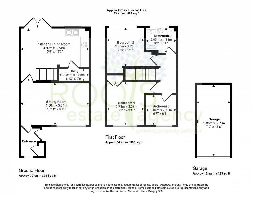 Floorplan for Thathcam, Berkshire