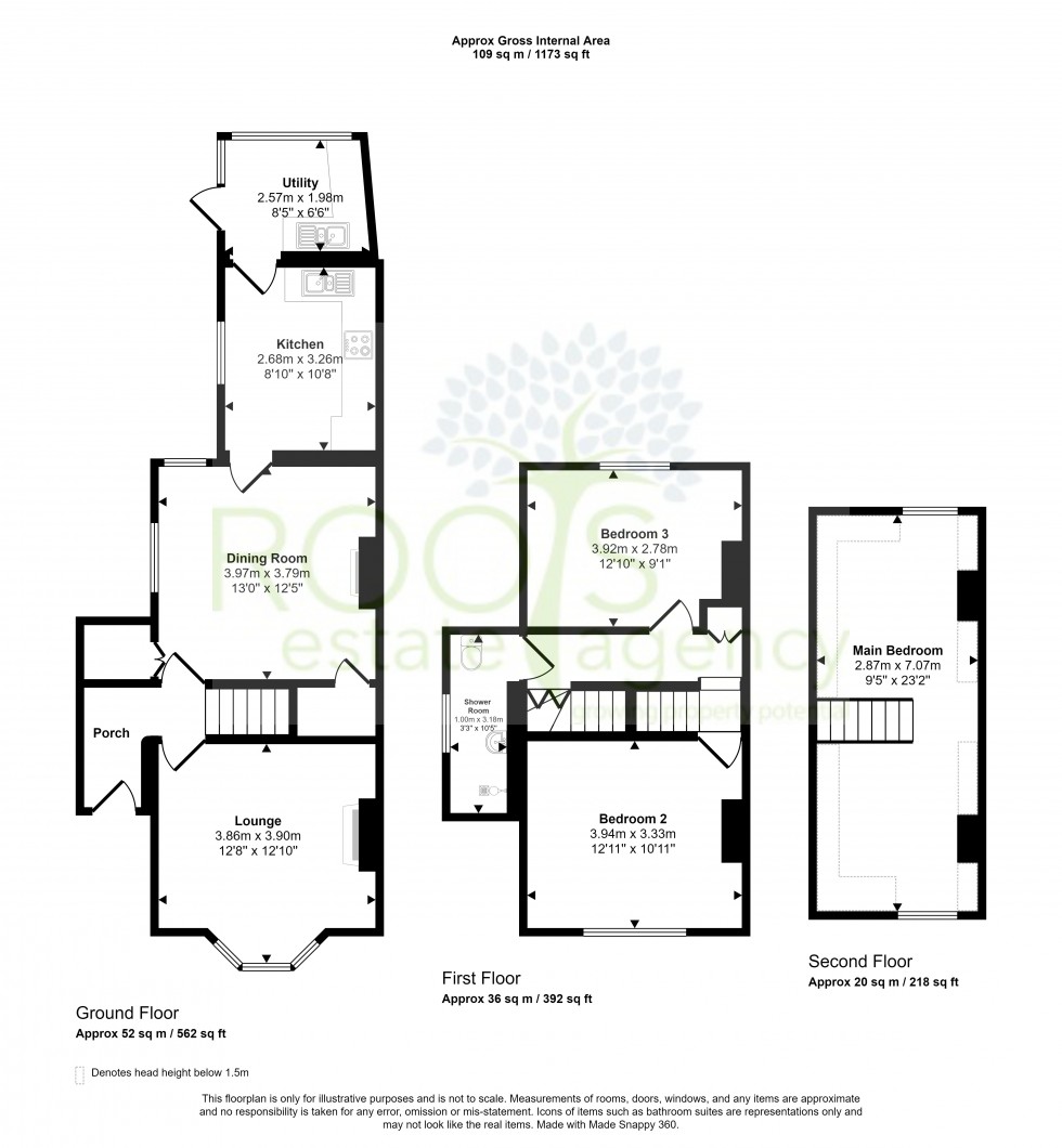 Floorplan for Thatcham, Berkshire