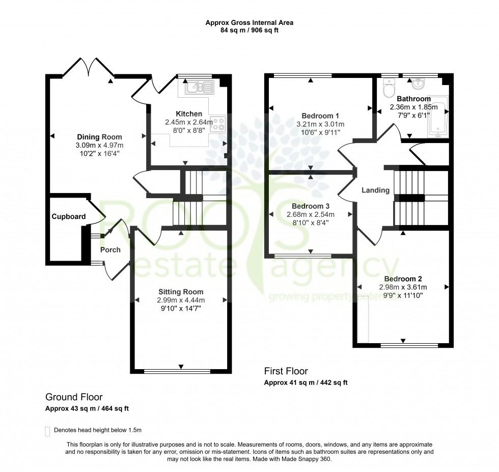 Floorplan for Thatcham, Berkshire