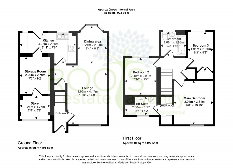 Floorplan for Thatcham, Berkshire