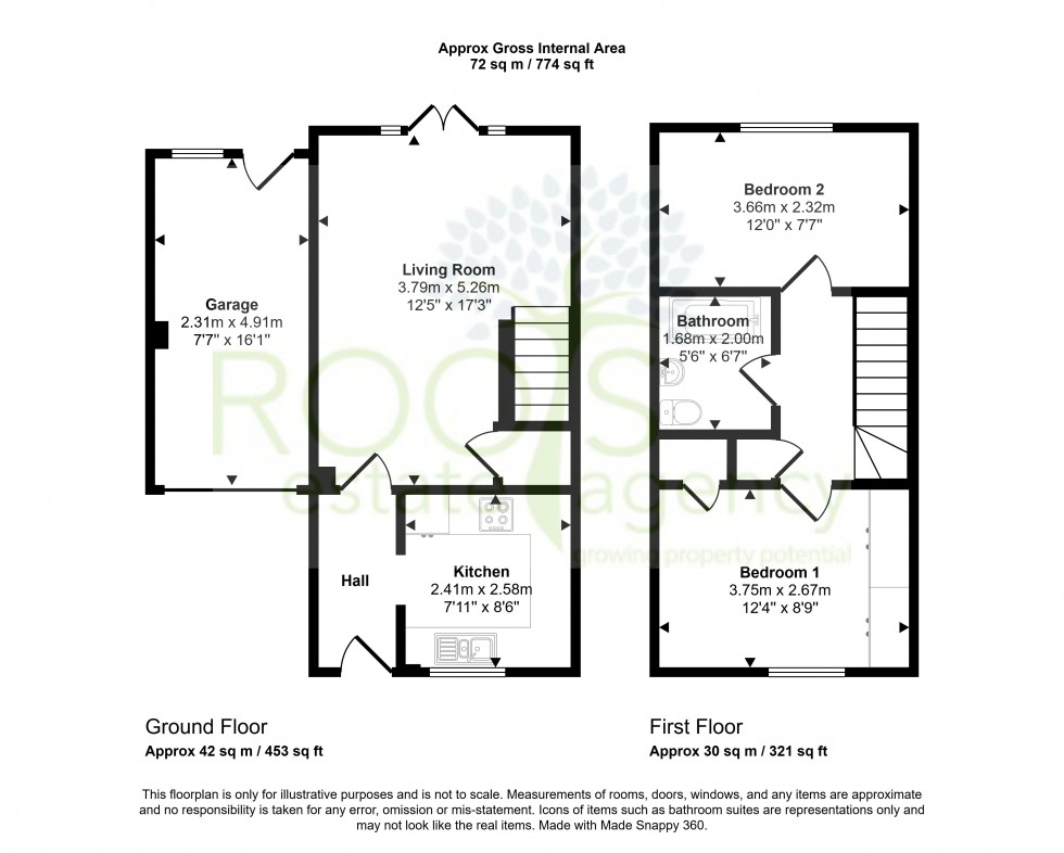 Floorplan for Thatcham, Berkshire