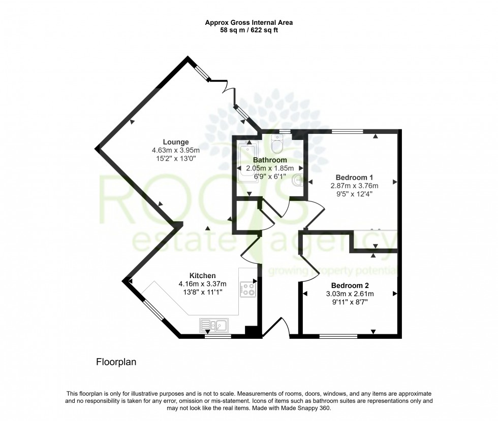 Floorplan for Newbury, Berkshire
