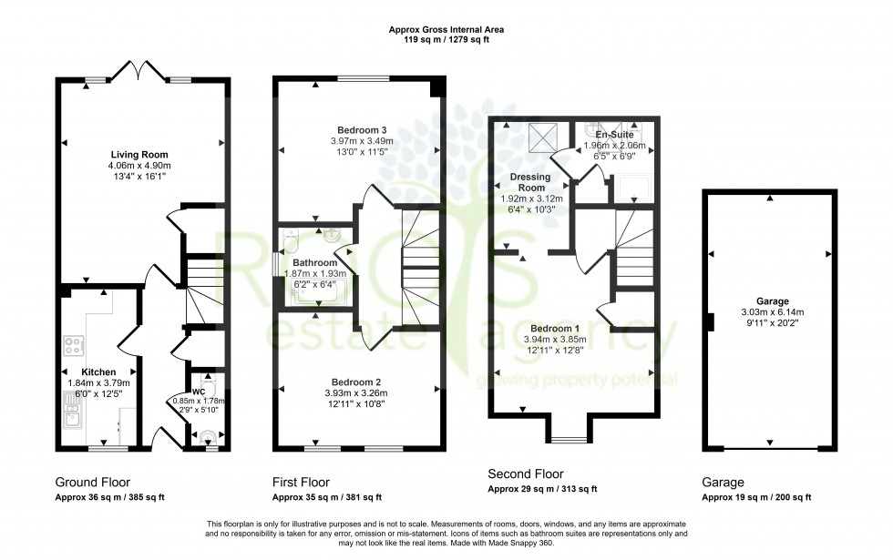 Floorplan for Thatcham, Berkshire