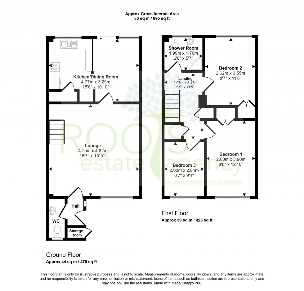 Floorplan for Newbury, Berkshire