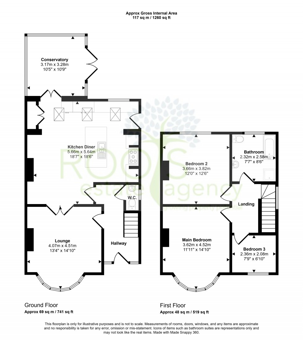 Floorplan for Thatcham, Berkshire