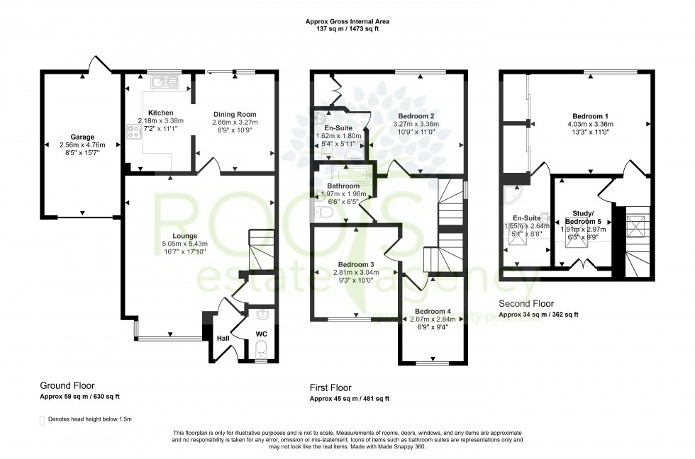 Floorplan for Newbury, Berkshire