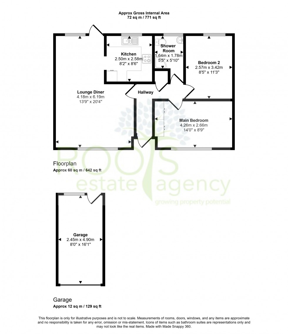 Floorplan for Thatcham, Berkshire