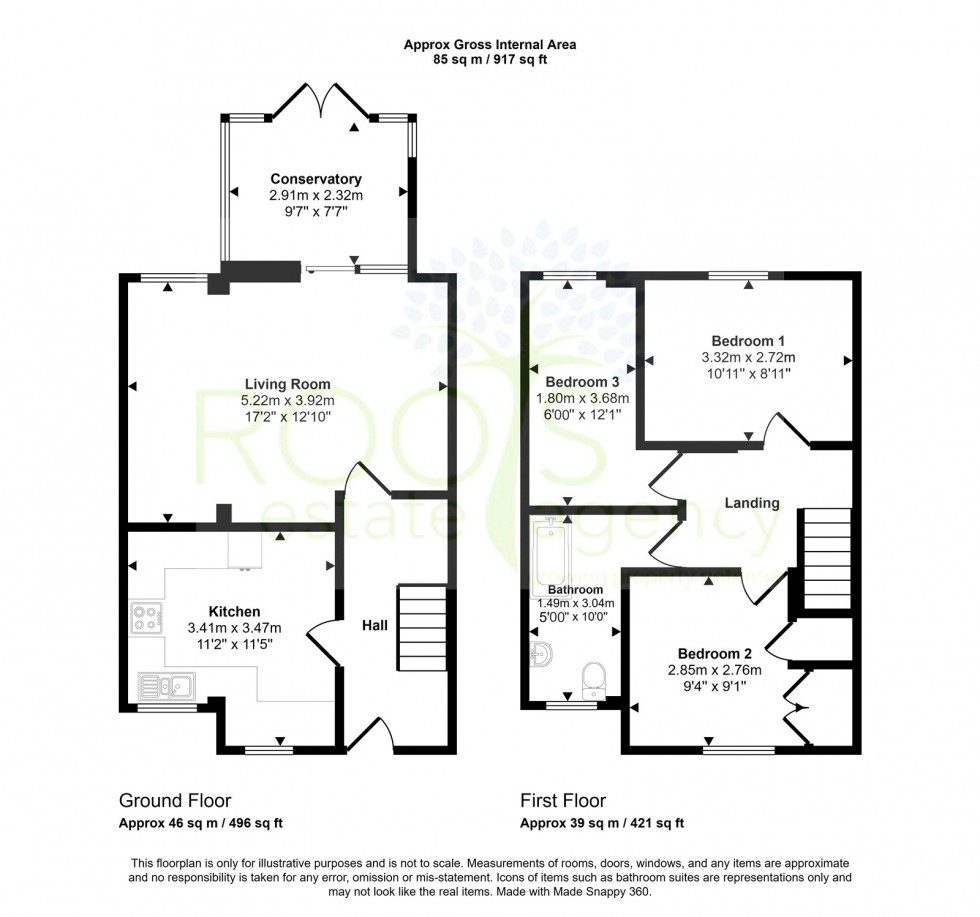Floorplan for Thatcham, Berkshire