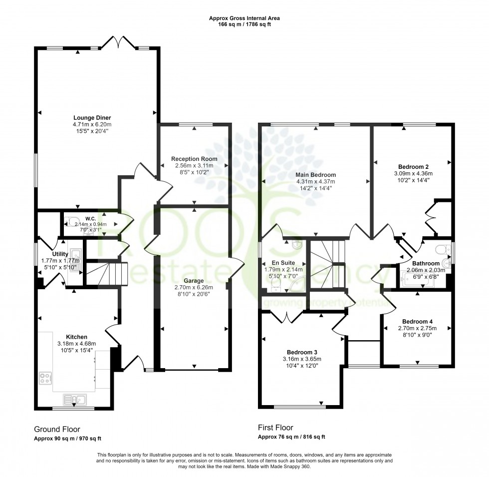 Floorplan for Thatcham, Berkshire