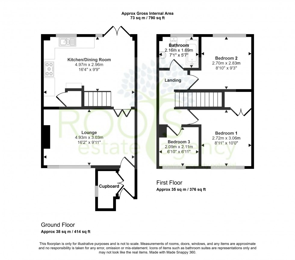 Floorplan for Thatcham, Berkshire