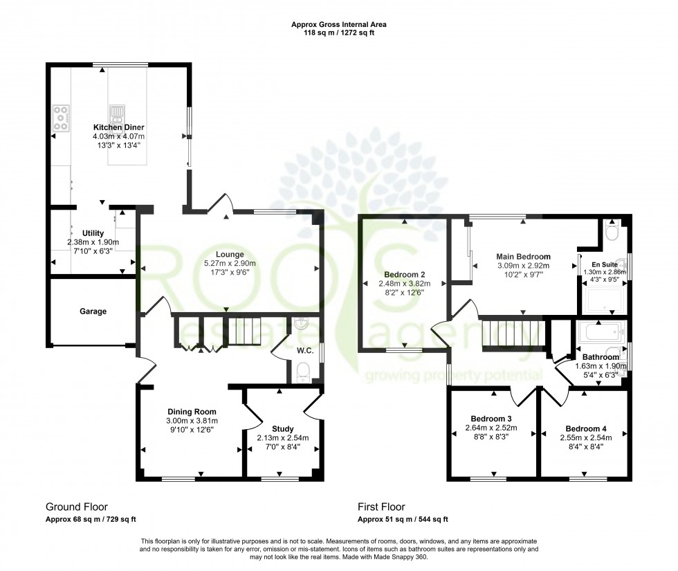 Floorplan for Thatcham, Berkshire
