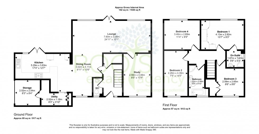 Floorplan for Thatcham, Berkshire
