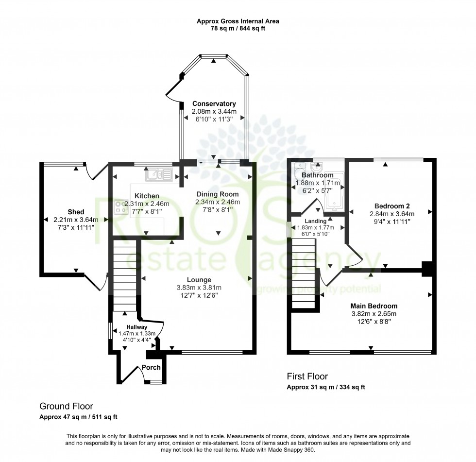 Floorplan for Thatcham, Berkshire