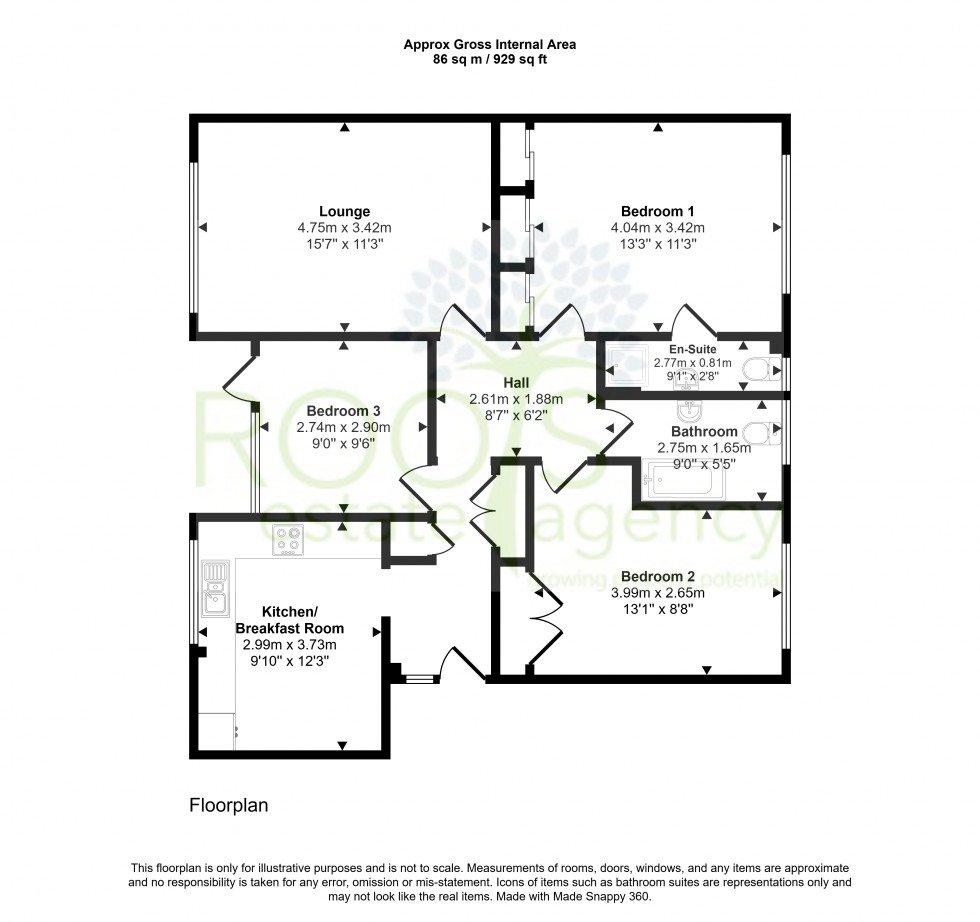 Floorplan for Newbury, Berkshire