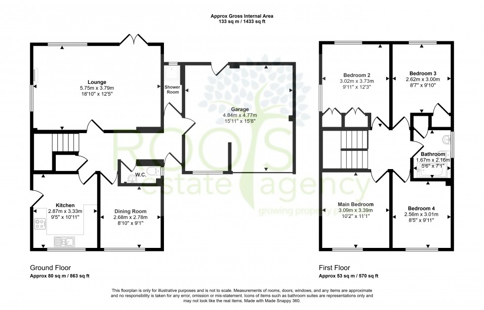 Floorplan for Thatcham, Berkshire
