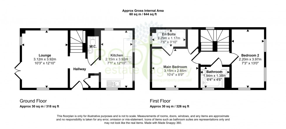 Floorplan for Thatcham, Berkshire